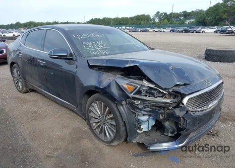 2018 Kia Cadenza Premium из США, поврежденный, VIN KNALB4J19J5127322